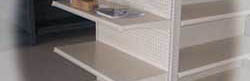 Commercial Shelving End Cap
